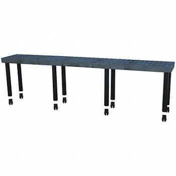 STRUCTURAL PLASTICS Plastic Shlving Open Add-On 24 H 1 Shelf, 8AZE4