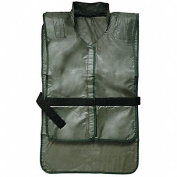 W.E. CHAPPS INC. Vest Gray Butyl Rubber, 8CCG0