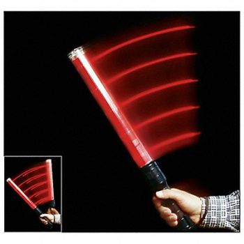 EMI LED 3-Stage Safety Baton LED Color Red, 8CCX7