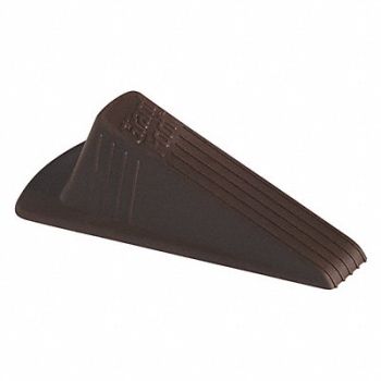 GIANT FOOT Door Wedge XL Brown 6-3/4 L, 8CD16