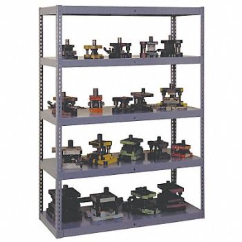 TENNSCO Boltless Shlvng 24x72x48in Stndaln, 9XA34