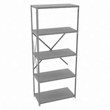 TENNSCO Metal Shlvng Cap 850 lb 18inx84inx36in, 8CL88