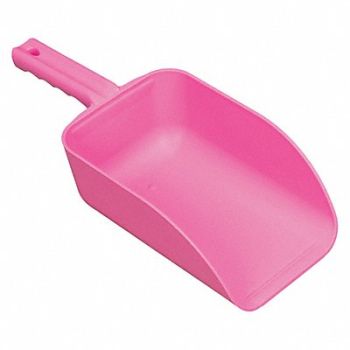 REMCO Large Hand Scoop 6-1/2 in W Pink, 8CLH6