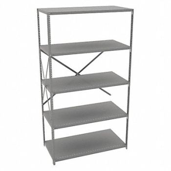 TENNSCO Metal Shlvng Cap 450 lb 24inx84inx48in, 8CLP7