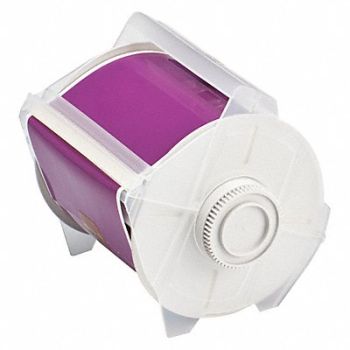 BRADY Tape Purple 100 ft L 4 in W, 8CWM9
