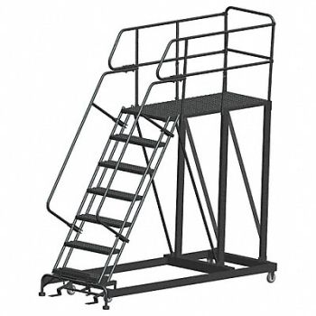 BALLYMORE Roll Work Platform Steel Single 70 In.H, 8CX08