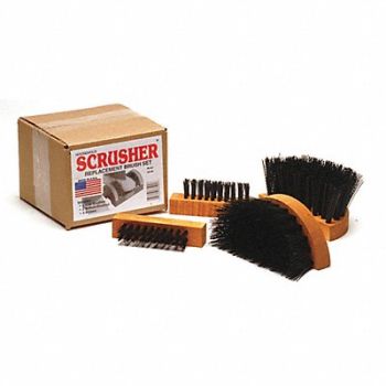 GRAINGER APPROVED Replacement Brush Set Includes 4 Brushes, 8DCJ9
