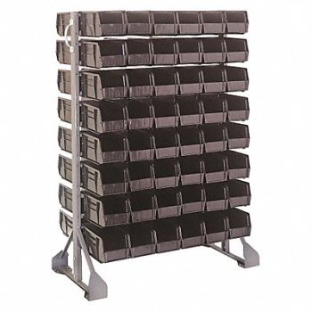 QUANTUM STORAGE SYSTEMS E1536 BinRailFlrRck 20inx54inx36in LdCp 100lb, 8DCL1