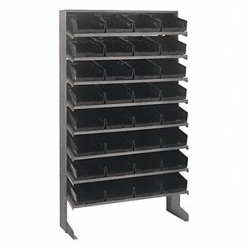 QUANTUM STORAGE SYSTEMS E1547 Pick Rack 12inx60inx36in Black, 8DDV6