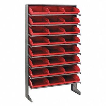 QUANTUM STORAGE SYSTEMS E1548 Pick Rack 12inx60inx36in Red, 8DDV8