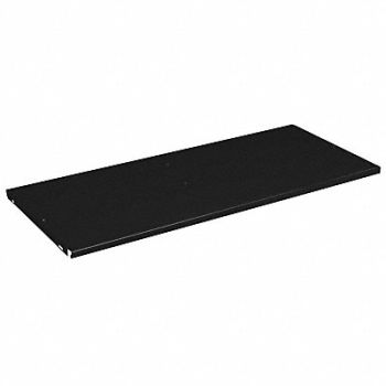 TENNSCO Extra Shelf Black 1pk 36in x 18in, 8DE94