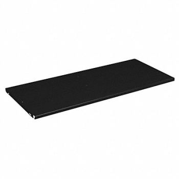 TENNSCO Shelf 36 in W x 24 in D Black, 8DE95
