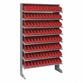 QUANTUM STORAGE SYSTEMS E1544 Pick Rack 12inx60inx36in Red, 8DEA2