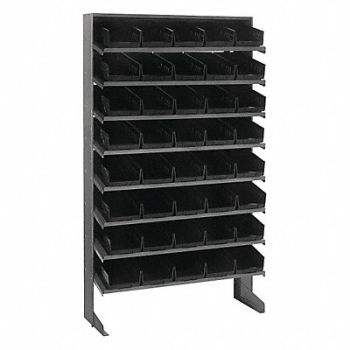 QUANTUM STORAGE SYSTEMS E1546 Pick Rack 12inx60inx36in Black, 8DEA8