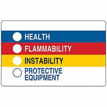 BRADY HMIG Label 1-7/8 in H 3 in W PK500, 8DEX5