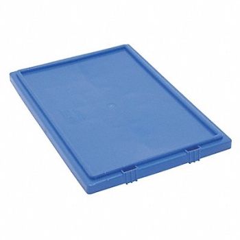 QUANTUM STORAGE SYSTEMS E1889 Lid Blue Polyethylene 17 7/8 in, 8DFK0