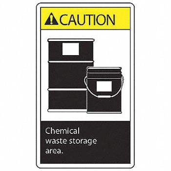 ACCUFORM DOT Handling Label Waste 3-1/2 W PK5, 8F933