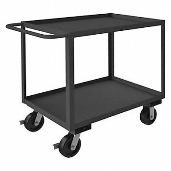 GRAINGER APPROVED Utility Cart 3 000 lb Steel, 8DGG1
