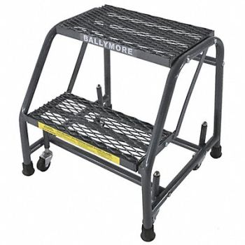 BALLYMORE Rolling Ladder Steel 19 In.H, 8DHX5