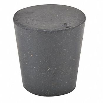 GRAINGER APPROVED Stopper Assortment Black Natural Rubber, 8DHY8