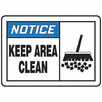 ACCUFORM Safety Label 3 1/2 in x 5 in Vinyl PK5, 8ZJV1