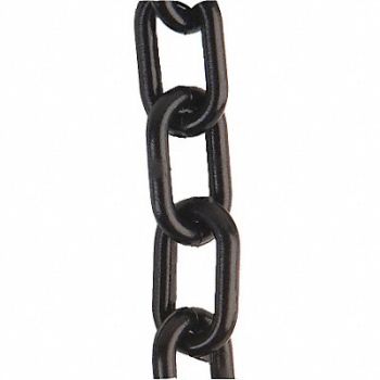 MR. CHAIN E1225 Plastic Chain 2 In x 300 ft Black, 8DLR7