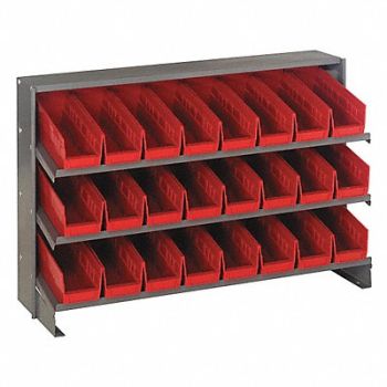 QUANTUM STORAGE SYSTEMS E1540 Bench Pick Rack 12x21x36in Red, 8DMZ3