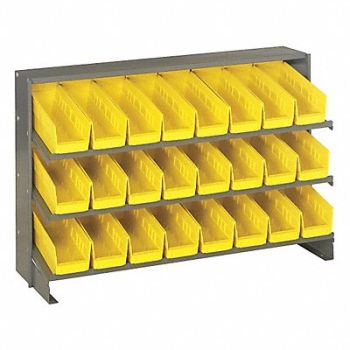 QUANTUM STORAGE SYSTEMS E1540 Bench Pick Rack 12x21x36in Yellow, 8DMZ4