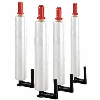 GRAINGER APPROVED Stretch Wrap Cast Standard Duty PK4, 40TE22