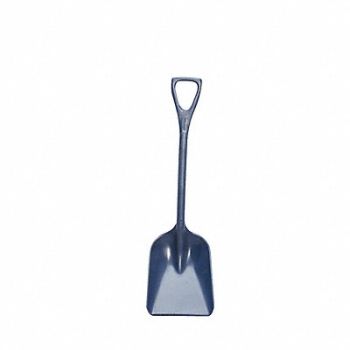 REMCO E4433 Blade Shovel Blue Metal Detect 14Wx38L, 8DRD8