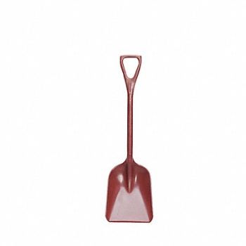REMCO E4433 Small Blade Shovel 14Wx38L MD Red, 9KCX8
