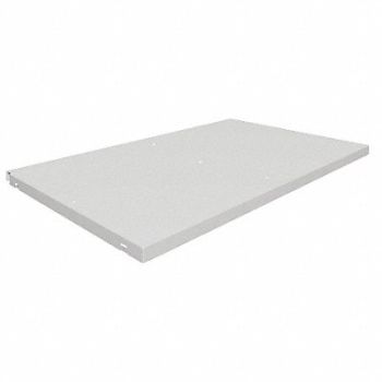 TENNSCO Shelf 48 In x 24 In Gray, 8DZN5