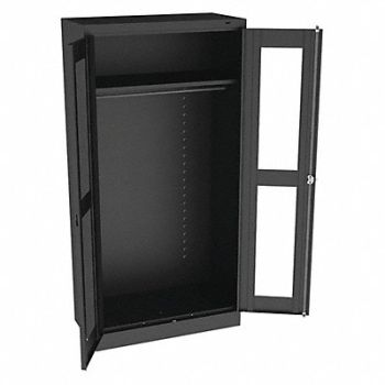 TENNSCO Storage Cabinet 72 x36 x24 Black 4Shlv, 8DZV2