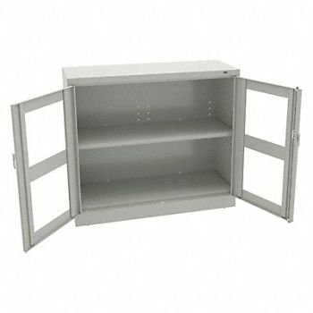 TENNSCO Shelving Cabinet 42 H 48 W Light Gray, 8E139