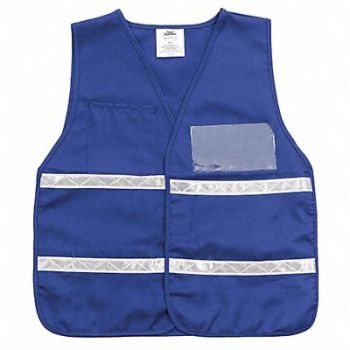 CONDOR E4207 Safety Vest Blue Universal, 8E282
