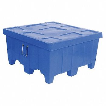 MYTON INDUSTRIES Bulk Container Blue, 8E383