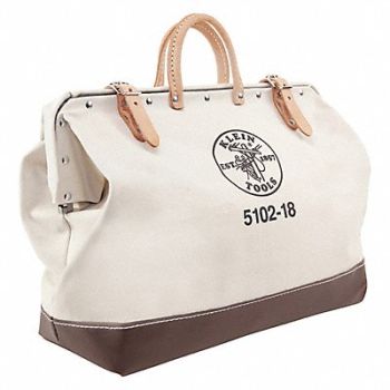 KLEIN TOOLS Tool Bag Canvas General Purpose, 8EDN3