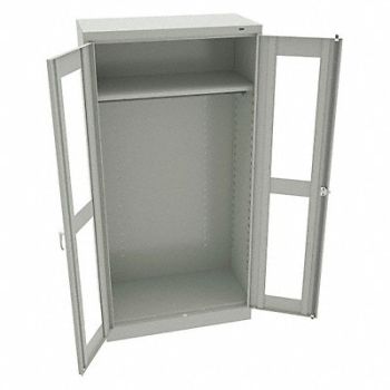TENNSCO Wardrobe Cabinet 72 H 36 W Light Gray, 8EGZ9