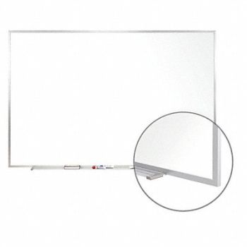 GHENT DryErase Brd Magnetic Porcelain 36-1/2 W, 48GD32