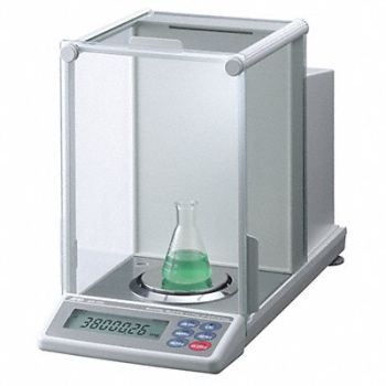 A D WEIGHING Analytical Semi Micro Balance 250g Cap., 9NVE8