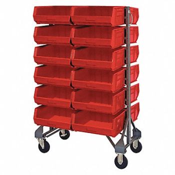 QUANTUM STORAGE SYSTEMS F1605 MoBinRailRk (24)7inx14 3/4inx16 1/2in, 8ERP7