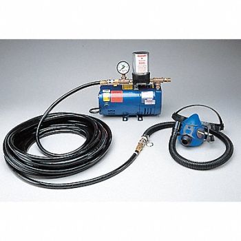 ALLEGRO Supplied Air Pump Package Half Mask, 8EUR7