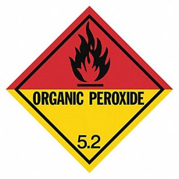 GRAINGER APPROVED DOT Container Label 4 Label W PK25, 8EY48
