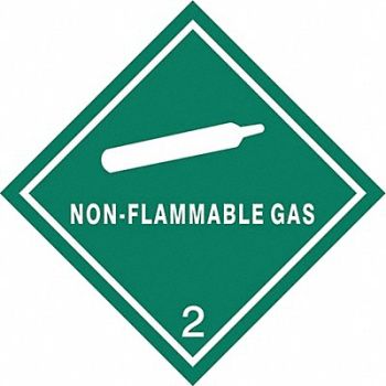 GRAINGER APPROVED DOT Container Label 4 Label W PK25, 8EYG7