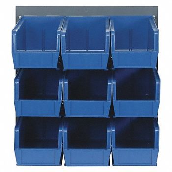 QUANTUM STORAGE SYSTEMS Louvrd Bnch Rk 1/4x20x18in LdCap 175lb, 8EYW1