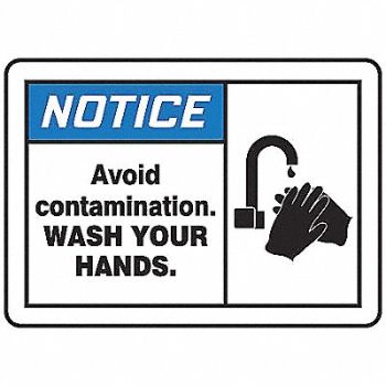 ACCUFORM Safety Label 3 1/2 in x 5 in Vinyl PK5, 8F761