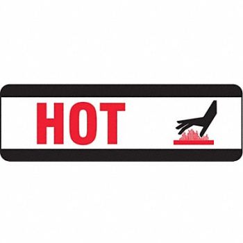 HARRIS INDUSTRIES Label 7/8in x 2.875in Paper PK500, 8F940