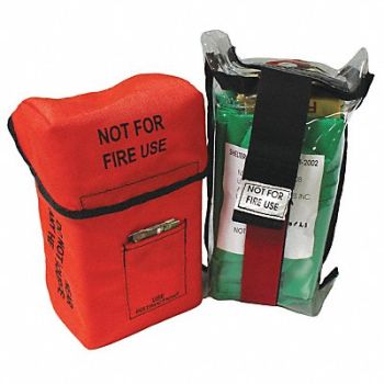 ANCHOR INDUSTRIES Training Fire Shelter Orange Regular, 8FA84