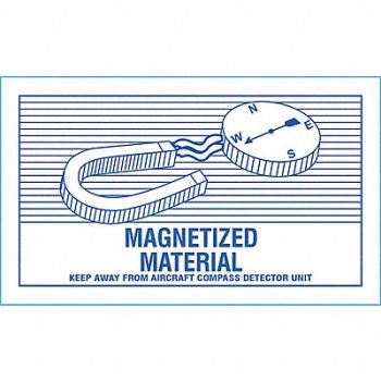 STRANCO INC DOT Handling Label 3 Label W PK500, 9THE2