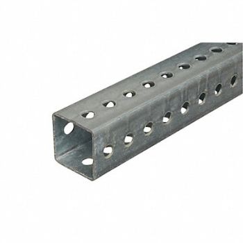 TAPCO Sign Post Silver Steel 10 ft L, 8LV69